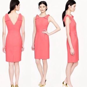 J. Crew Origami Bow Cocktail Dress